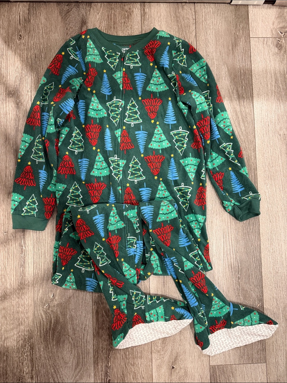 Kids Carters One Piece Pajamas Christmas